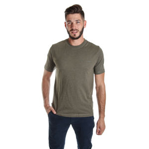 Calvin Klein pánské zelené tričko Embro - XL (371)